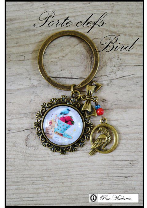 Porte clefs bronze